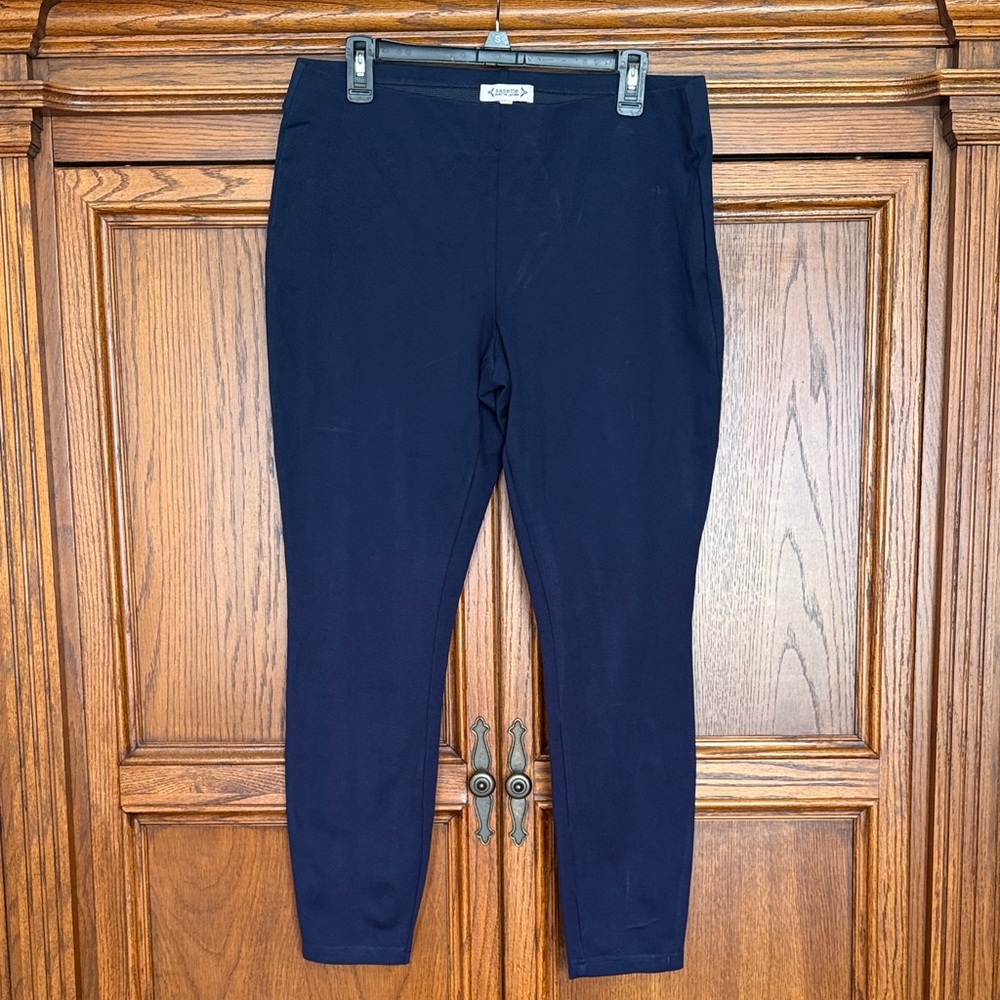 Nanette Lepore Navy Skinny Ponte Pants